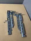 Nice Genuine Oem Crosley Lower Freezer Door Drawer Support Bracket Left & Right