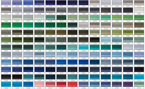 GUTERMANN SULKY 40 WT RAYON THREAD 850 YD EMBROIDERY QUILTING SEWING 1200-1299 - Picture 182 of 238