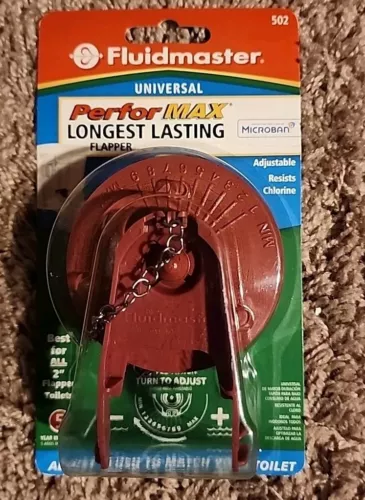 Fluidmaster 502P21 PerforMAX Universal Water-Saving Long Life Toilet Flapper ...