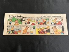 #Q01a HI AND LOIS by Mort Walker Sunday Quarter Page Strip September 26, 1965