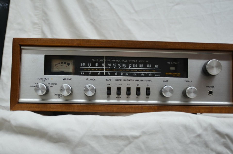 Monarch Receiver Monarch STA-260X Stereo AM FM Receiver Vintage Amp 35w TESTED WORKING ...