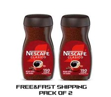 NESCAFE CLASICO Dark Roast Instant Coffee 10.5 oz. Pack Of 2