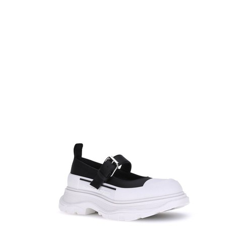 Alexander McQueen Leather and rubber Sneakers - Foto 2 di 12
