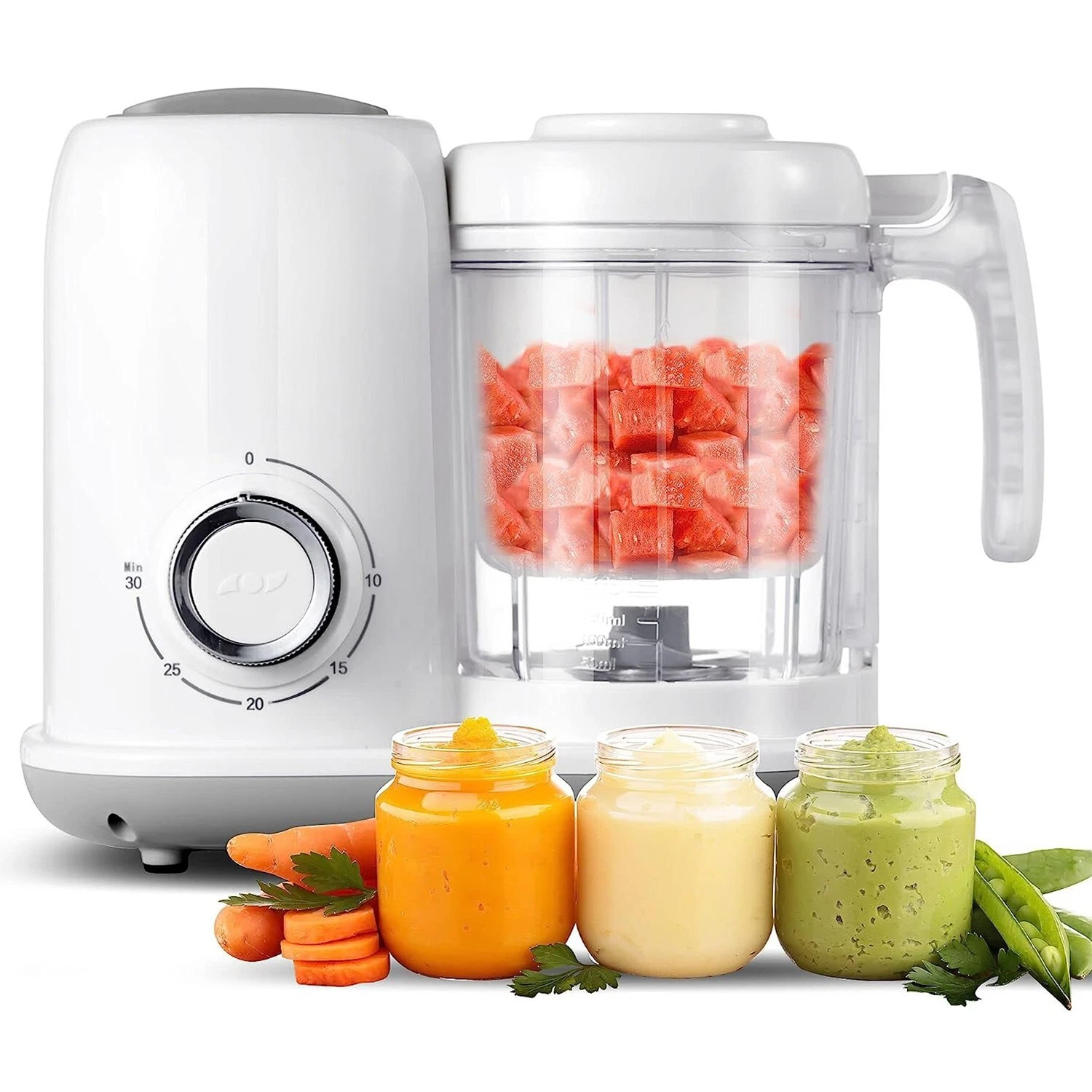 Baby Food Maker 4 in 1Chopper Grinder - Mills and Steamer Steam Blend Puree Milk
Opens in a new wind