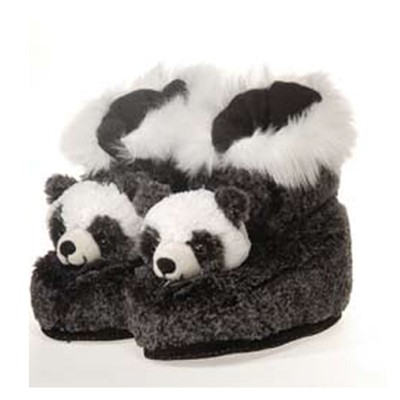 panda slipper boots