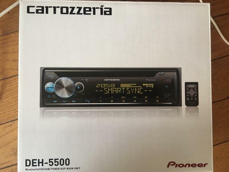 Pioneer Carrozzeria DEH-5500 CD Bluetooth USB 1DIN | eBay