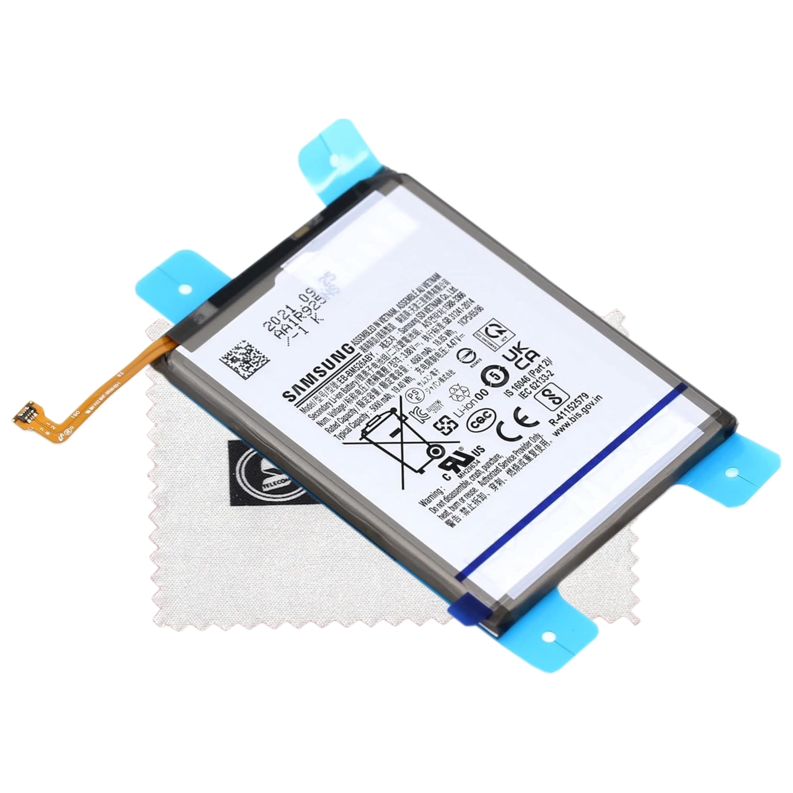 Batteria originale EB-BM526ABY per Samsung Galaxy M52 5G (M526B) con (B0P)