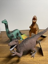 Nature World Prehistoric Dinosaur Us Lot Of 3 Jurassic Boley 2017
