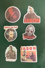  6 2" Jason / Friday the 13th Horror Movie Vinyl Decals New