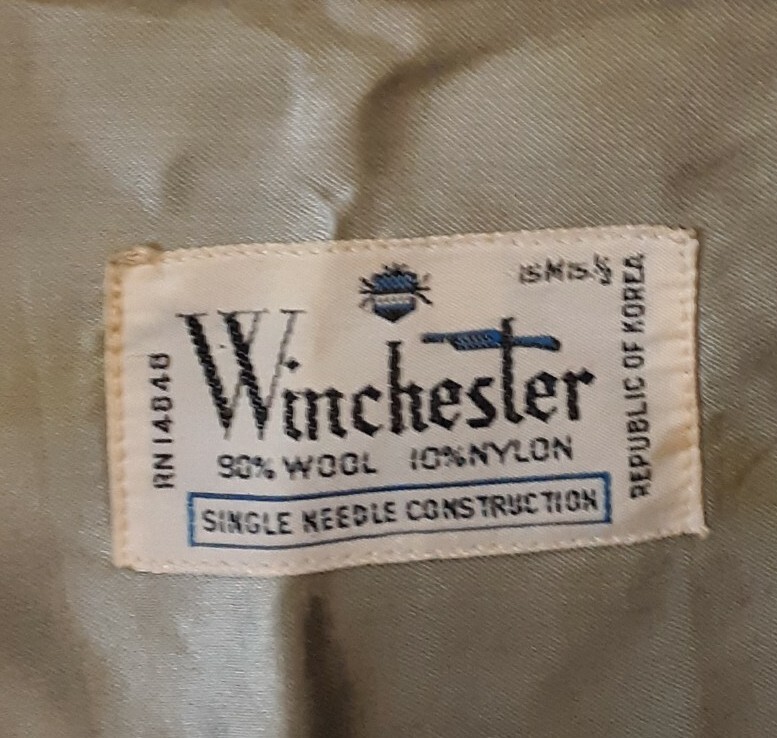 Vintage Winchester Wool Western Wear mens Shirt Plaid… Gem