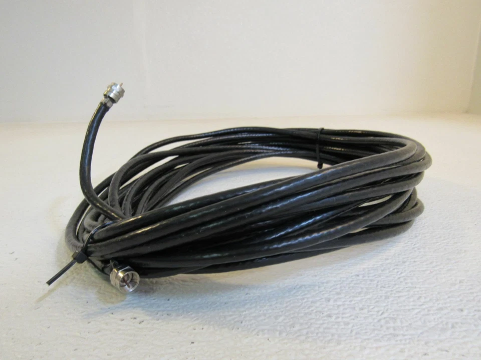 Standard Coaxial Cable Wire 36ft RG6 F Type Male - Image 2 of 4