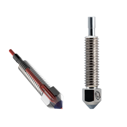 MicroSwiss FlowTech™ Hotend für Bambu Lab P1S X1C bis zu 50mm³/s mit CHT Düse - Afbeelding 13 van 17
