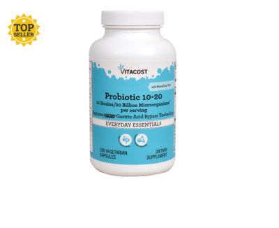 Vitacost Probiotic 10-20 - 200 Vegetarian Capsules