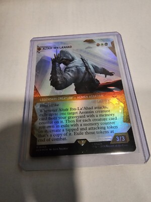 altair mtg card MTG Altair Ibn-La'Ahad (Showcase) (Textured Foil) ACR NM
