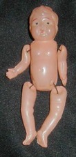 OLD OCCUPIED JAPAN CELLULOID BOY DOLL WITH STRUNG ARMS  LEGS