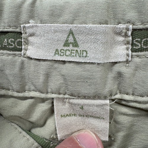 Pantaloni Ascend donna 4 kaki bootcut svasati escursione media tasche Gorpcore zip - Foto 3 di 14