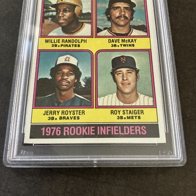 1976 TOPPS ROOKIE INFIELDERS #592 PSA #84664286 GRADED 7 | eBay