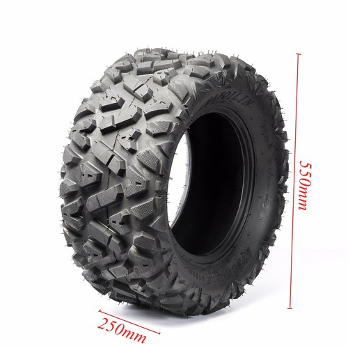 Front 25 x 8-12'' + Rear 25 x 10-12 A/T ATV Tires Combo Sets 6 PR Tubeless POWER - Bild 7 von 10