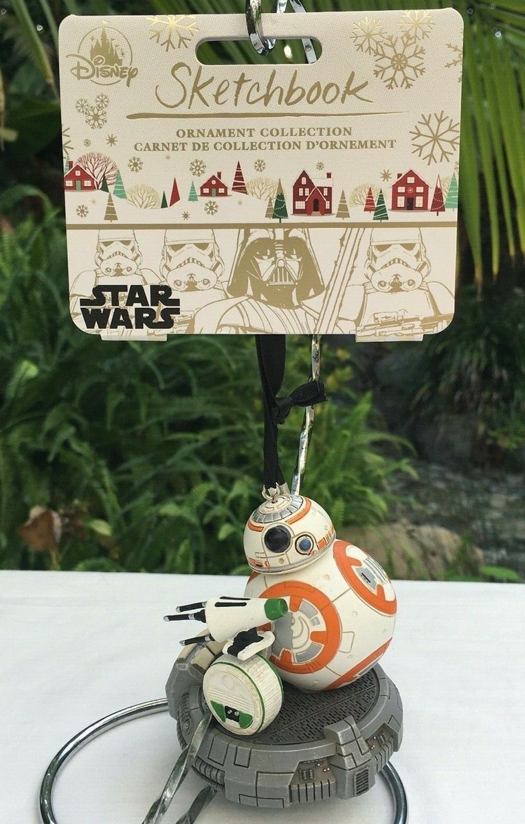 Disney Sketchbook スターウォーズ　オーナメント Disney Store Star Wars:The Rise of Skywalker BB-8 & D-O Sketchbook