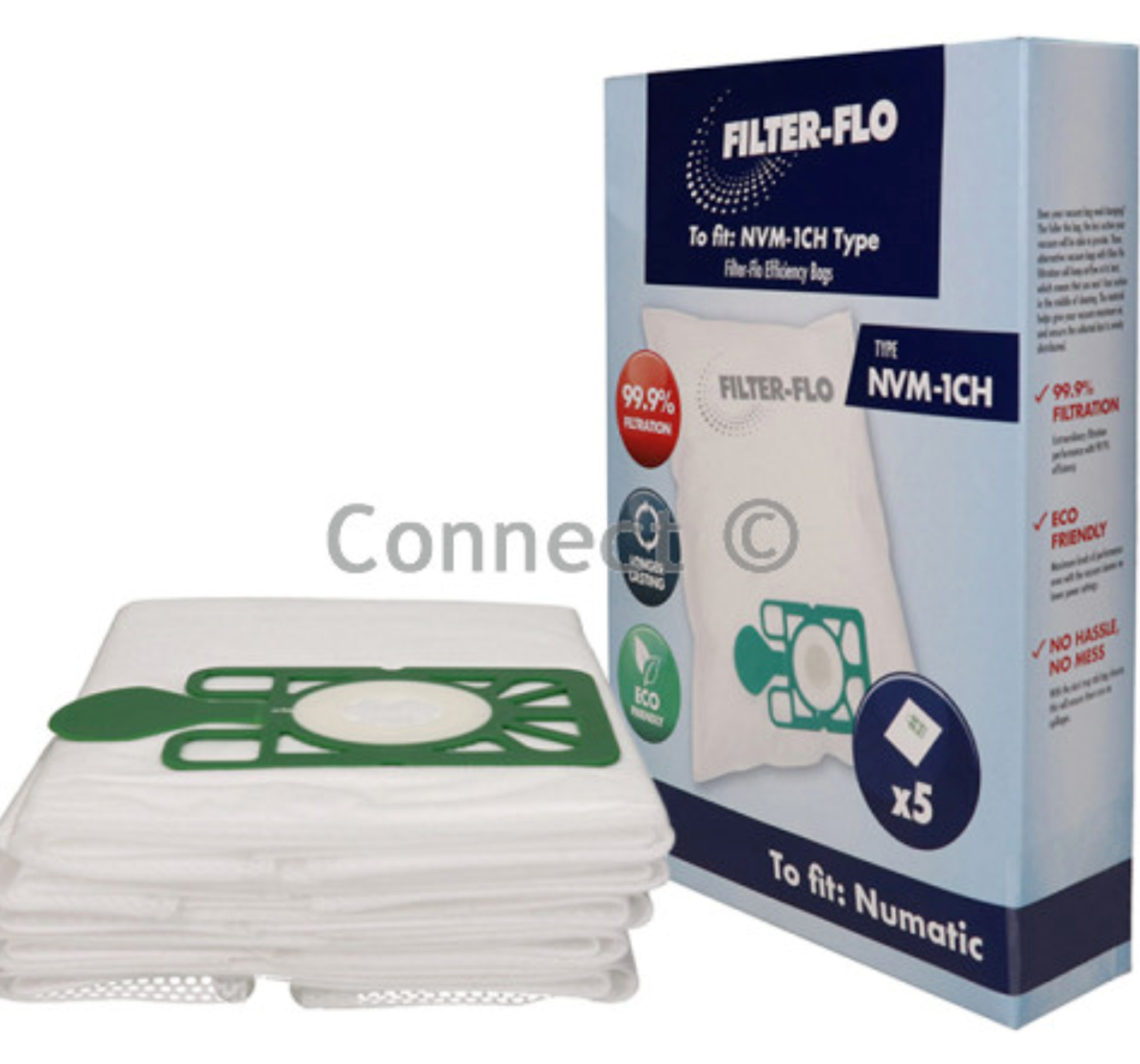 Genuine/Generic HVR20022 HENRY HETTY Hoover Bags Hepaflo NVM1CH