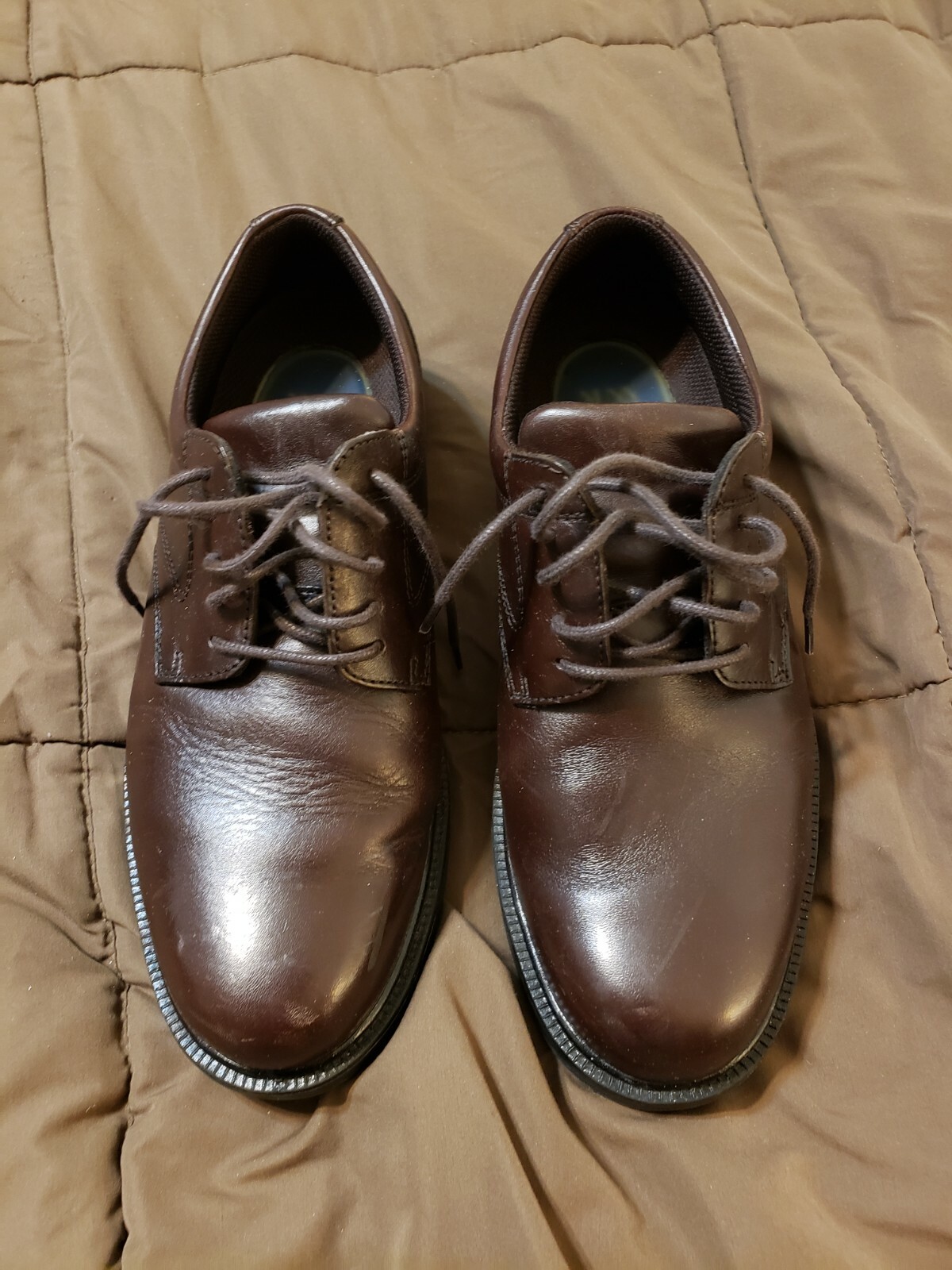 Nunn Bush Shoes Brown Lace Oxfords 