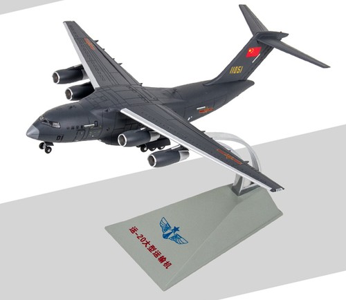Terebo 1/144 PLA Y-20 Large Military Transport Aircraft Diecast Model - 第 1/9 張圖片
