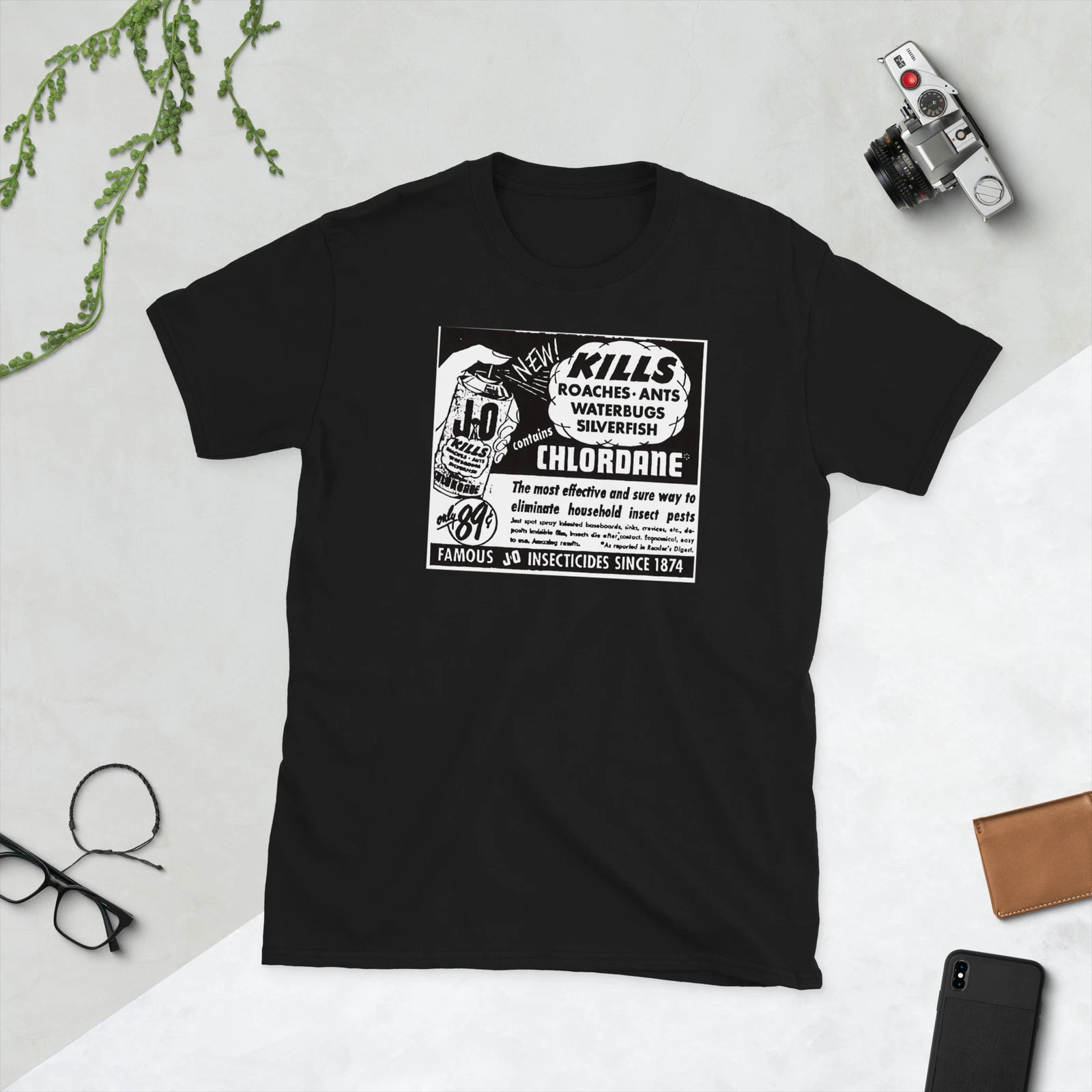 Chlordane Banned Insecticides Vintage T-Shirt