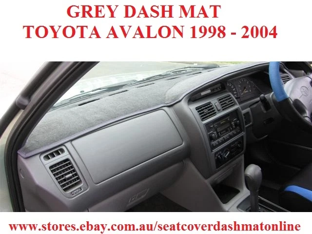 BLACK DASH MAT, DASHMAT, DASHBOARD COVER FIT TOYOTA AVALON 1998-2004 - image 4 of 4