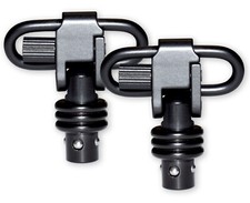 QD Sling Swivel Mount Stud Push Button Detach Adapter  360° Rotation Base 2 Pack