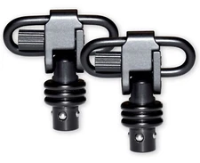 QD Sling Swivel Mount Stud Push Button Detach Adapter  360° Rotation Base 2 Pack