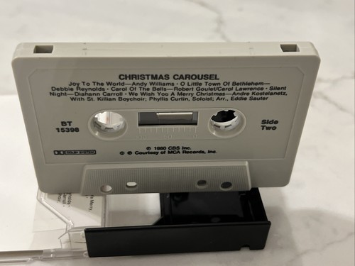 Christmas Carousel - Bing Crosby, Julie Andrews And More (Cassette, 1980, CBS) - Picture 5 of 5