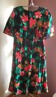 Royal Creations Dress, Made In Hawaii, Size M, Vintage ?, 100% Cotton, Floral