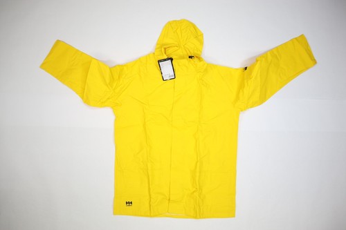 Helly Hansen Mandal Bib PVC Coated Polyester Waterproof Light Yellow HH Work L - Picture 3 of 17