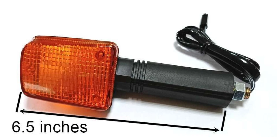 Front Turn Signal For Suzuki DR650SE DR350SE DR125SE DR200SE with Plug Connector - Image 2 of 2