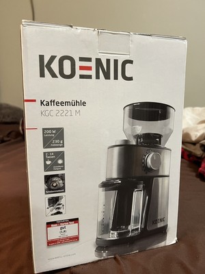 koenic coffee grinder KGC 2221 M 