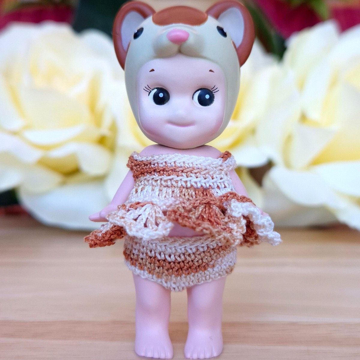 Authentic] 🐹Mongoose Sonny Angel Animal Series 2011🪵Sand Beige