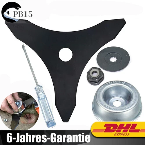 Dickichtmesser 3 Zahn Messer Freischneider Klingen für stihl Motorsense 25.4 Mm