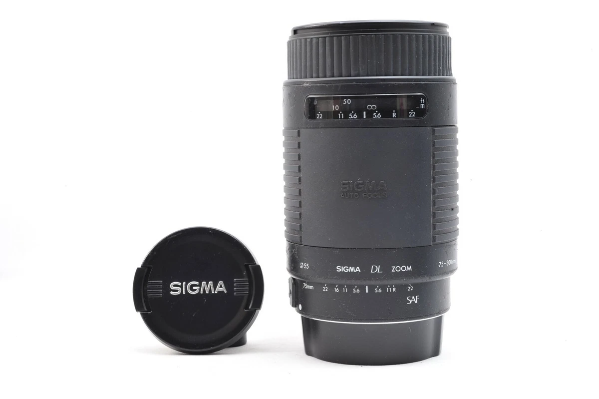 Sigma Canon EF 75-300mm Focal Camera Lenses for sale | eBay