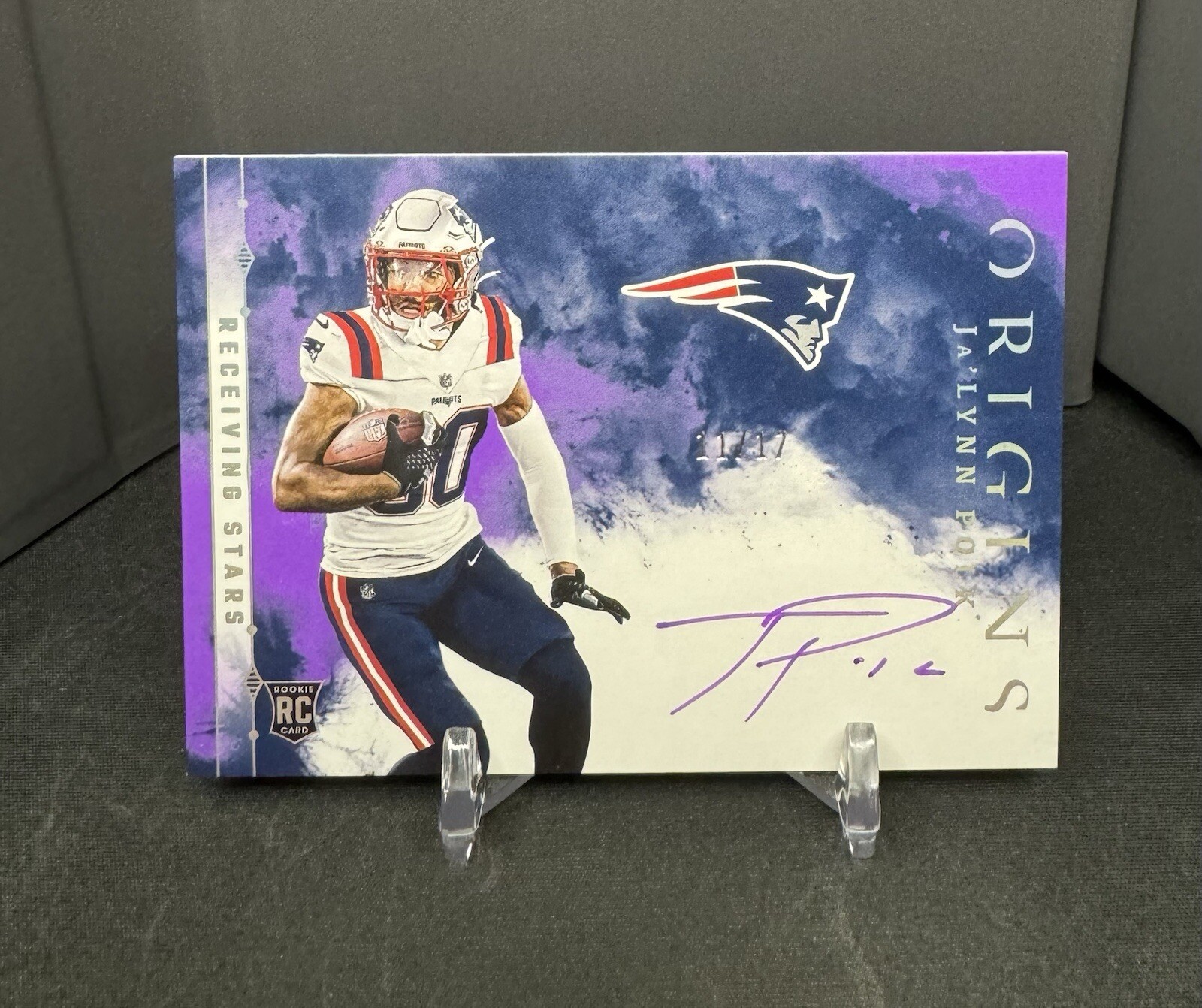 2024 Origins Football Jalynn Polk RC Auto /17