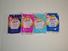 1998 McDonald's Barbie Happy Meal Complete Set of 4 Toys NEW