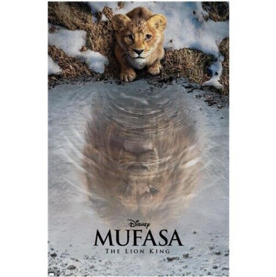 Disney Mufasa The Lion King Licensed Poster 22.375'' x 34'' NEW!