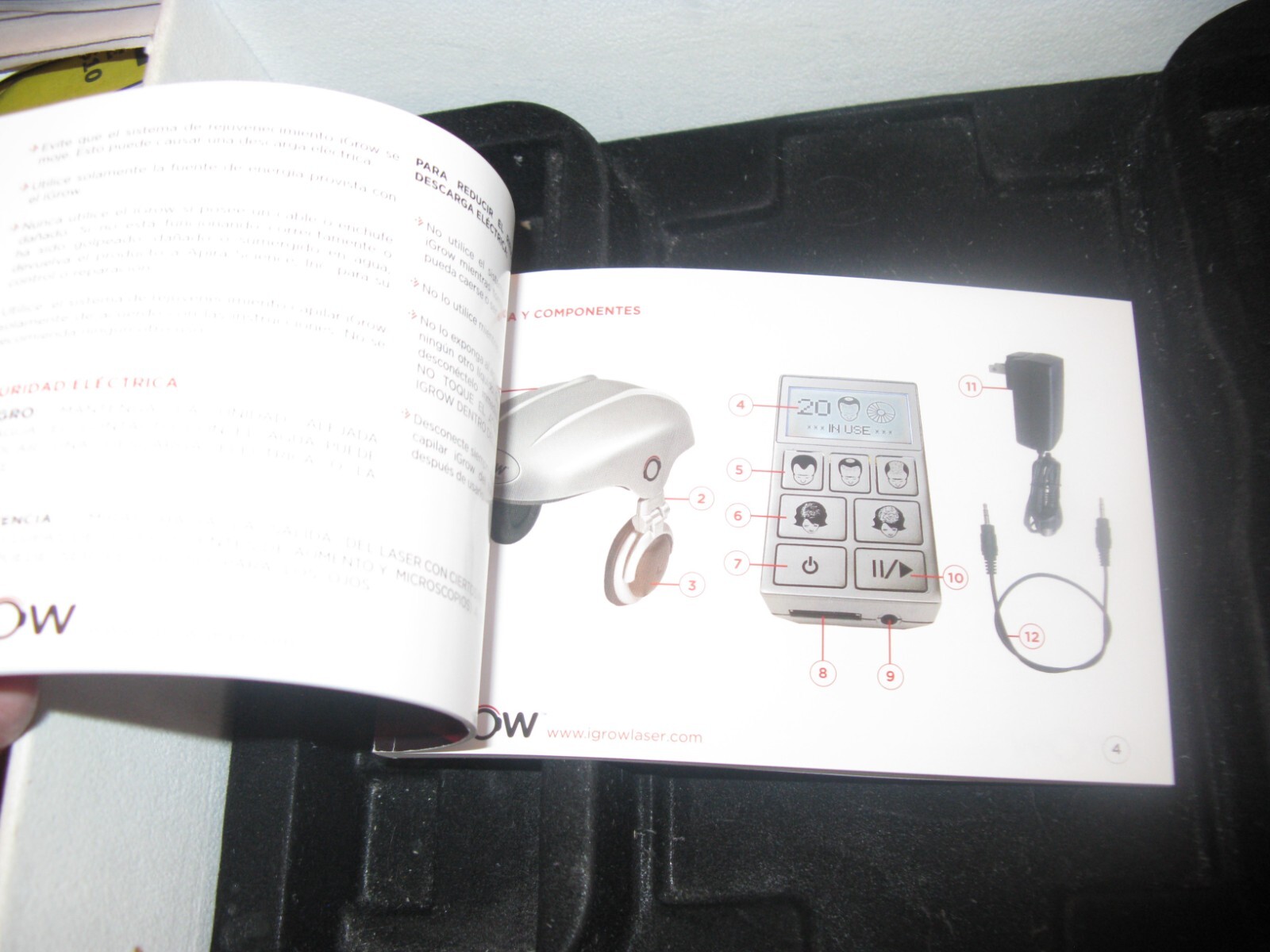 iGrow Laser Hair Growth Helmet { Laser Treatment System } Tested ! eBay