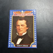 Jb15 Americana 1992 StarLine #50 Andrew Johnson 17Th President