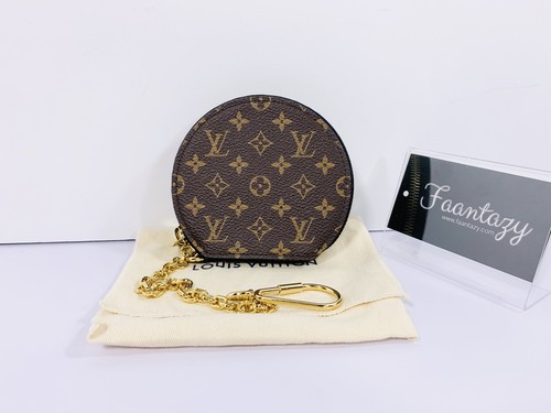 Auth LOUIS VUITTON Micro Boite Chapeau M63597 Monogram Coin Case | eBay