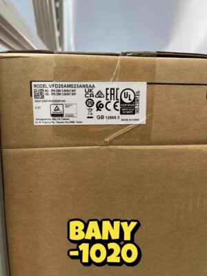 One Delta VFD25AMS23ANSAA Frequency Converter New Expedited Shipping us free tax