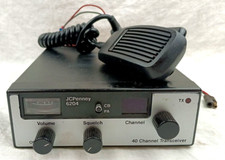 JC PENNEY 6204 40 CHANNEL AM MOBILE CB. TESTED WORKING.