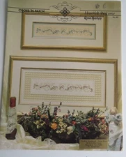 WELCOME Emie Bishop Counted Cross Stitch Hardanger Cross 'N Patch #82