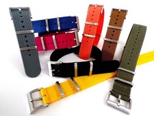 NATO G10  NEW RIBBED Xtreme WR Nylon military RAF watch band Pilot strap IW usa