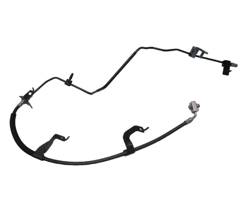 Manguera hidráulica de freno trasero lado izquierdo con soporte 2023 Escalade Suburban Tahoe Yukon Foto 4 de 4