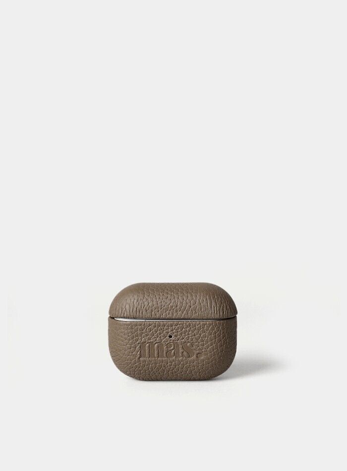 【masmarulez】Leather air pod pro case Masmarulez] Korean Leather AirPods Pro Case Cover Chocolate